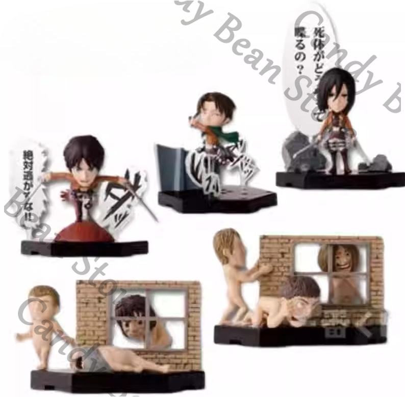 Model Kit Titanic - อนิเมะ Attack on Titan มิคาสะ แอคเคอร์แมน