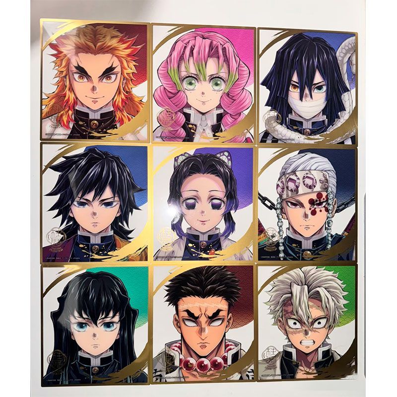 Model Kit Zenitsu - การ์ดใส PVC ลายดาบพิฆาตอสูร ตัวละครกิยู ฟิกเกอร์อนิเมะ การ์ตูน