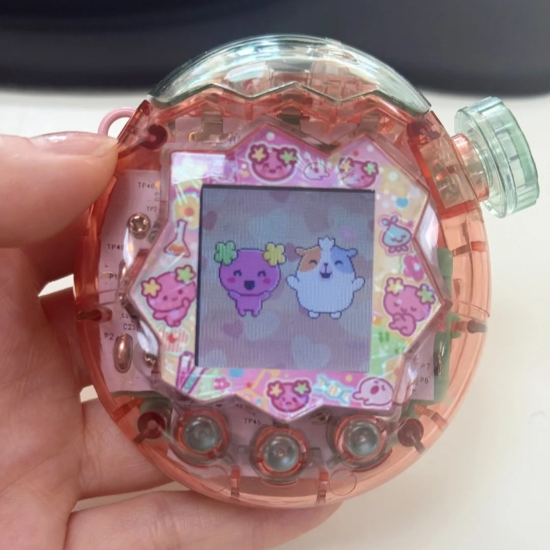 Bandai Model Tamagotchi - เคสเปลี่ยนแทนทามาก็อตจิ พาราไดซ์ เชลล์ อุปกรณ์เสริมสีสันทันสมัย ชุดสีม่วงแดง