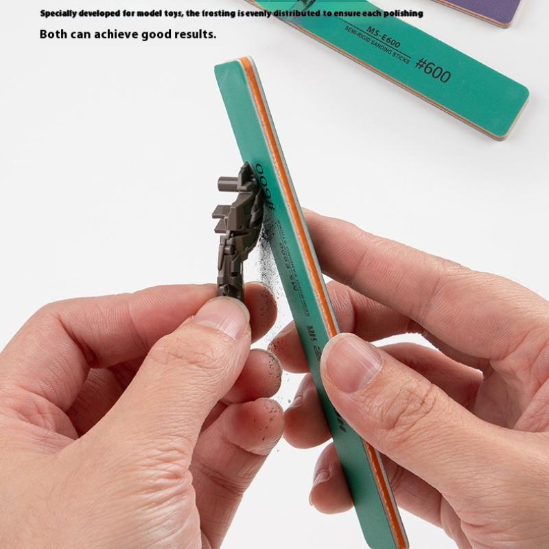 Sanding Stick Set - แท่งขัดแบบกึ่งแข็ง MS-E400-1500 จำนวน 6 ชิ้น สำหรับขัดพลาสติก