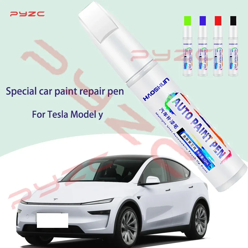 Model Kit Paint Remover - ชุดปากกาซ่อมสีรถยนต์สำหรับ Tesla Model Y ชุดซ่อมรอยขีดข่วนสีรถยนต์ ชุดอุปกรณ์ซ่อมสีรถยนต์
