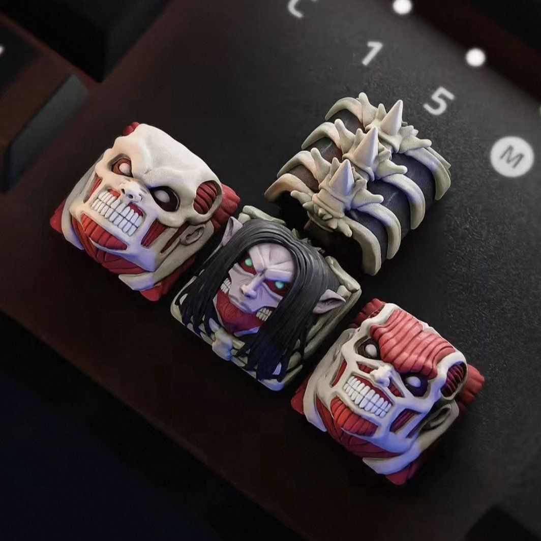 Model Kit Titanic - ชุดคีย์แคป NEW Attack on Titan รุ่น