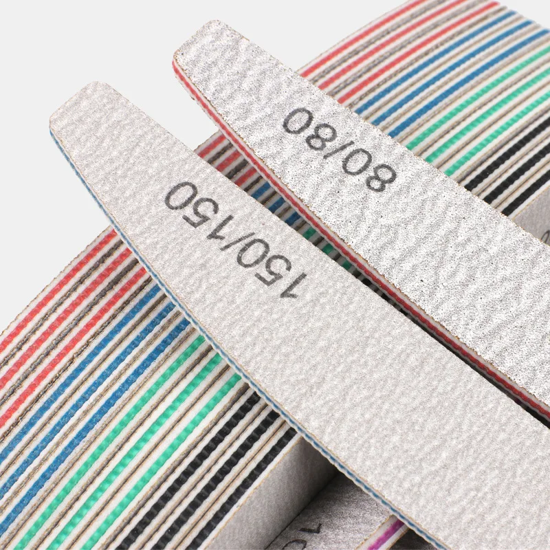 Sanding Stick Set - ตะไบเล็บ 80 ถึง 240 ชุดอุปกรณ์มืออาชีพสำหรับทำเล็บ ตะไบขัดเล็บ