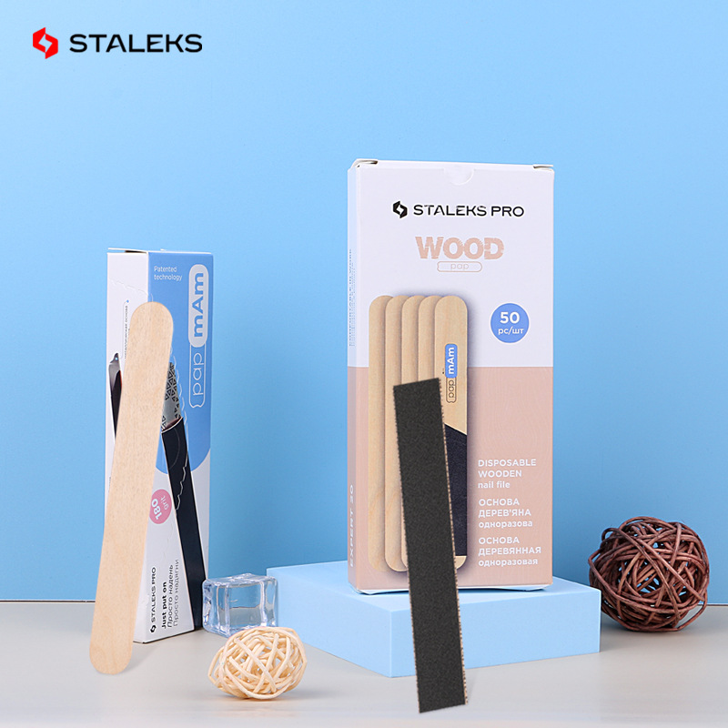 Sanding Stick Set - Staleks ไม้ Stick Board เล็บแถบทิ้งคุณภาพสูงทำเล็บ Sanding