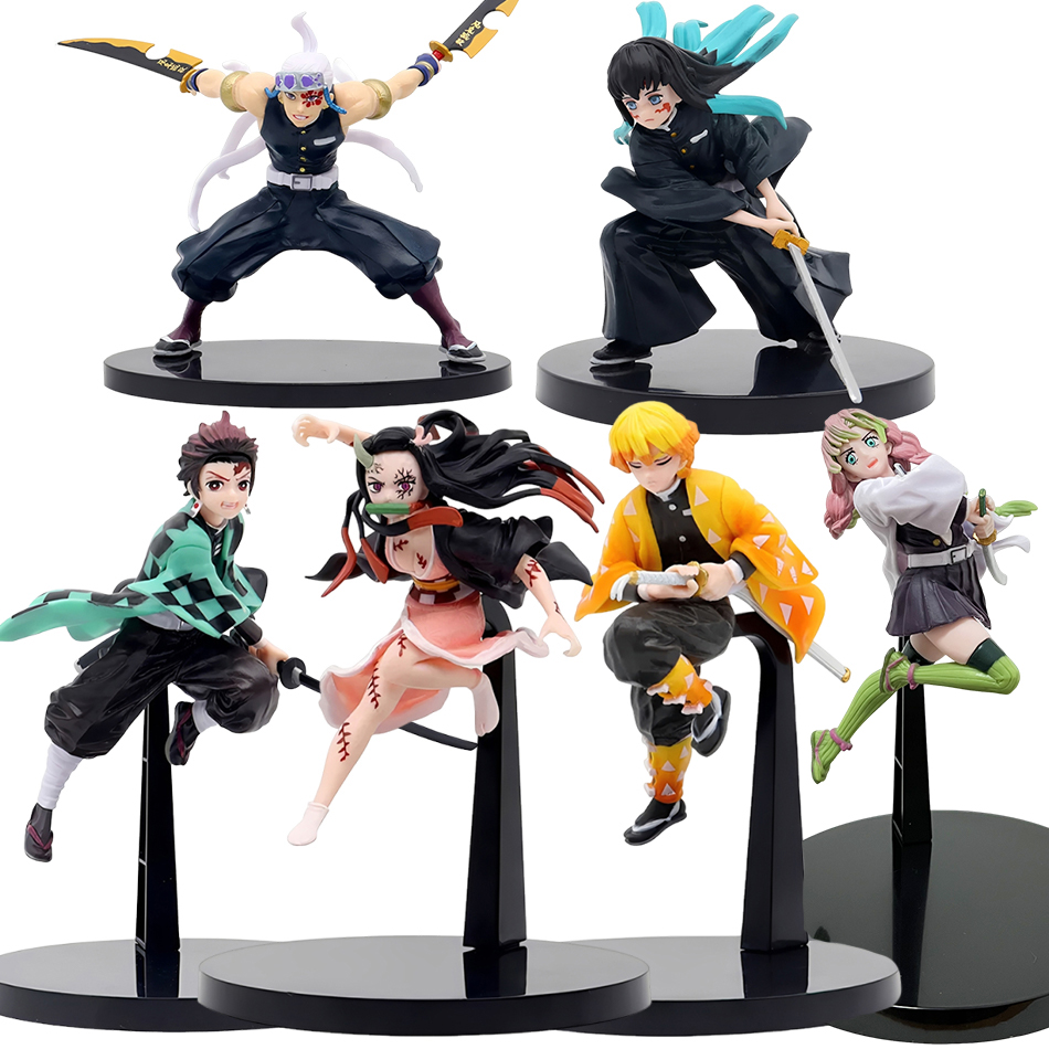Model Kit Zenitsu - ฟิกเกอร์อนิเมะดาบพิฆาตอสูร โหมดการต่อสู้ คามาโดะ ทันจิโร่ อากาทสึมะ เซ็นนิตสึ