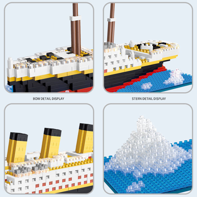 โมเดลเรือไททานิค ของเล่นเด็ก ข - Model Kit Titanic บทวิจารณ์และราคา