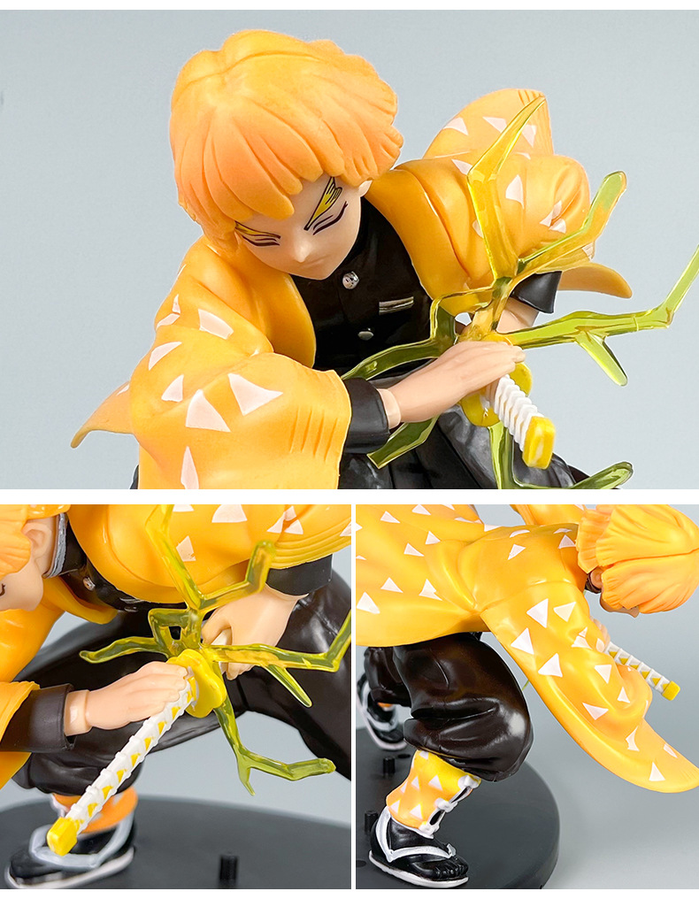 อะนิเมะปีศาจ Sayaer PVC ตัวเลข - Model Kit Zenitsu บทวิจารณ์และราคา