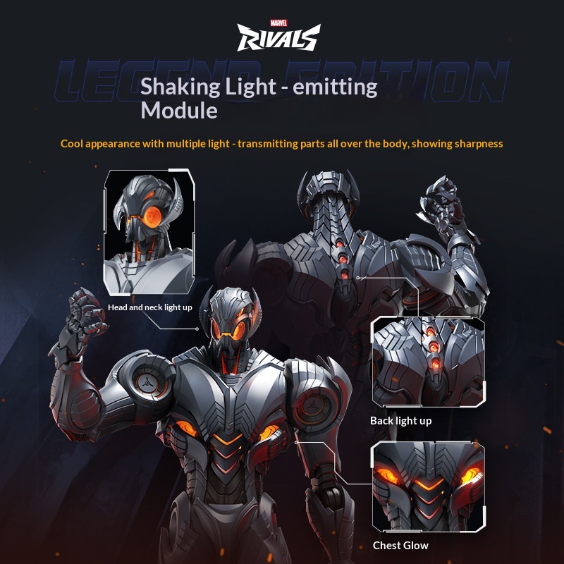 Blokees Marvel Rivals Legend E - Model Kit Ultron บทวิจารณ์และราคา