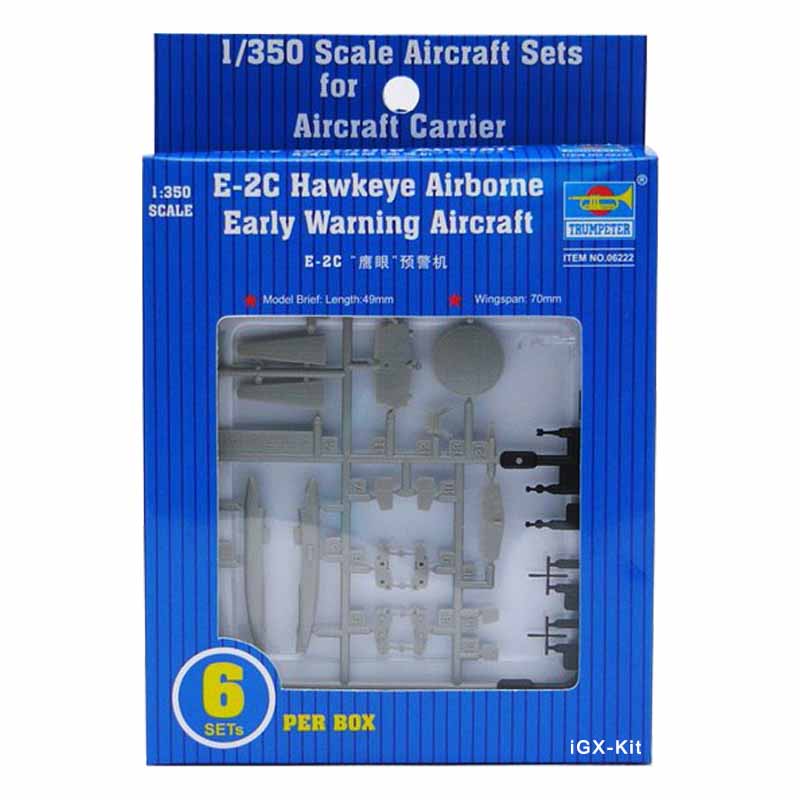 Trumpeter 06222 1:350 US E2C E - Model Kit Revell บทวิจารณ์และราคา
