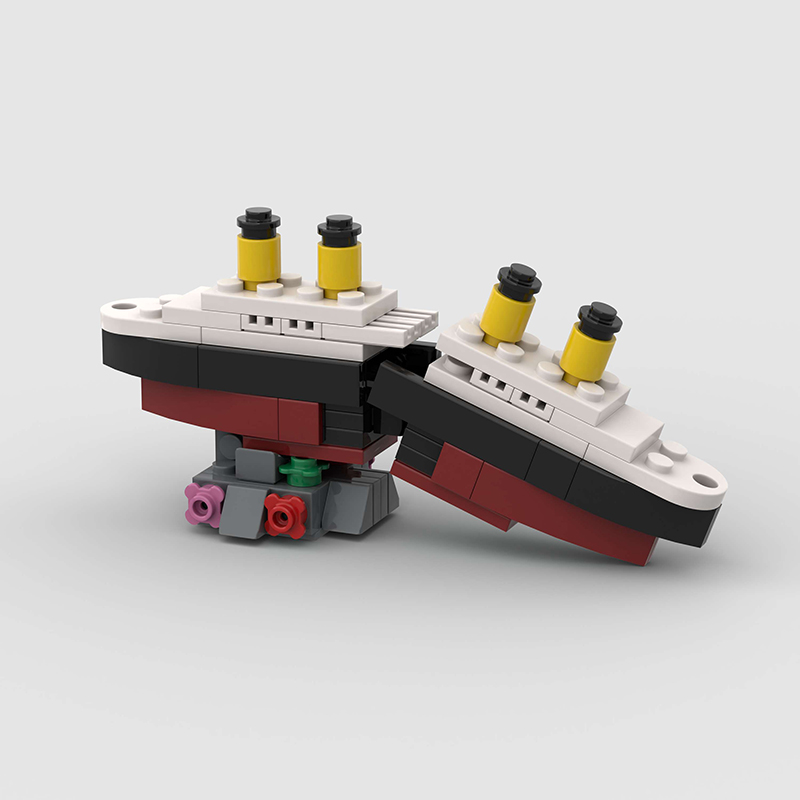 Mini RMS Titanic Sank เรือรุ่น - Model Kit Titanic บทวิจารณ์และราคา