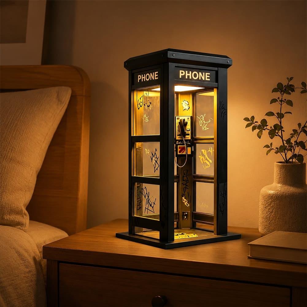 โคมไฟตั้งโต๊ะรูปตู้โทรศัพท์กรา - Model Kit Led บทวิจารณ์และราคา