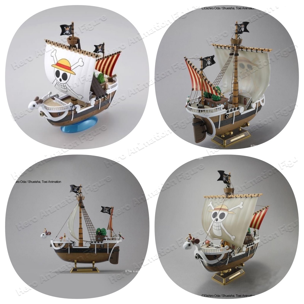 [มีสินค้าในสต็อก] โมเดลคิทของแ - Model Kit One Piece Going Merry บทวิจารณ์และราคา
