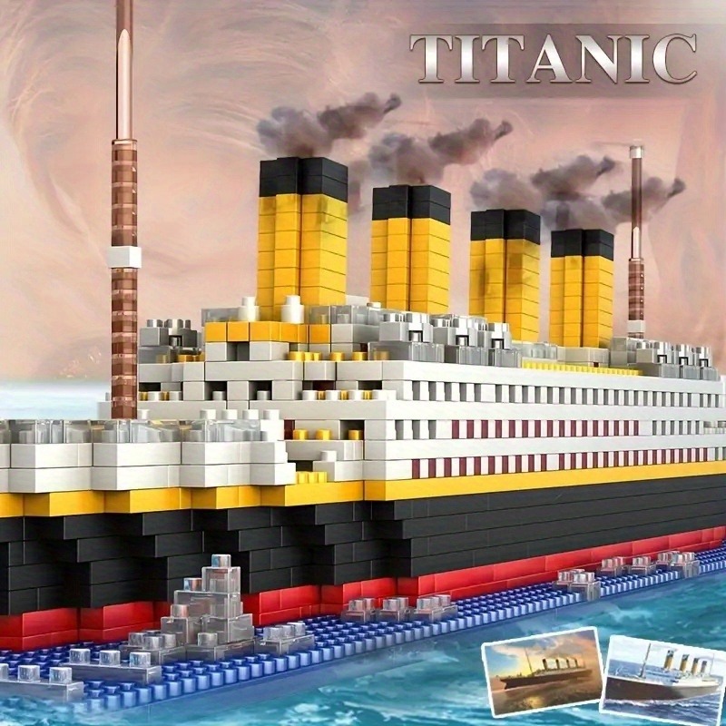 Titanic Micro Building Blocks  - Model Kit Titanic บทวิจารณ์และราคา