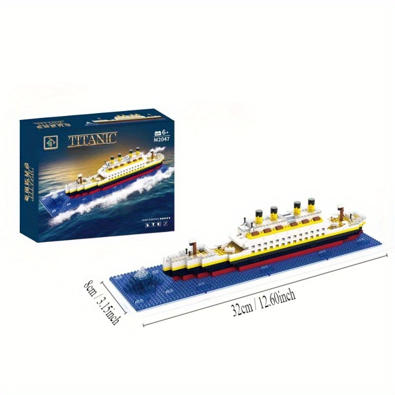 Titanic Micro Building Blocks  - Model Kit Titanic บทวิจารณ์และราคา