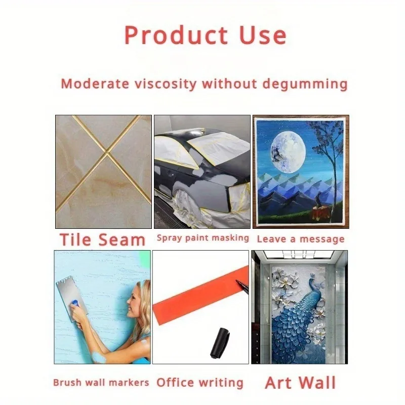 3 ม้วน/ชุดเทปสี Multi-Surface  - Model Kit Paint Remover บทวิจารณ์และราคา