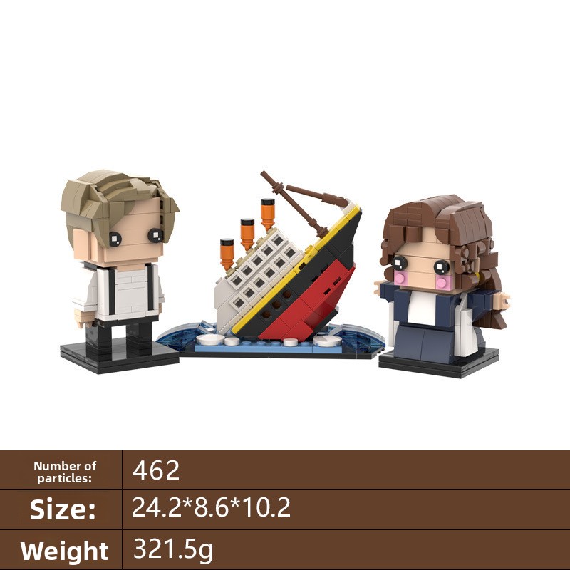 ชุดตัวต่อไททานิค แจ็คและโรส พร - Model Kit Titanic บทวิจารณ์และราคา