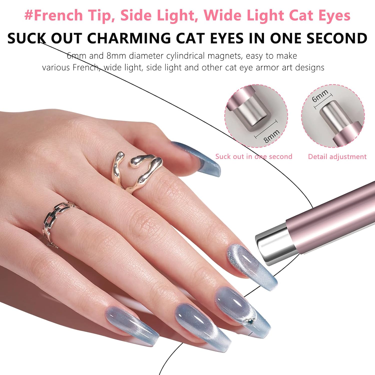 ชุดอุปกรณ์ทำเล็บแม่เหล็กตาแมว  - Sanding Stick Set บทวิจารณ์และราคา
