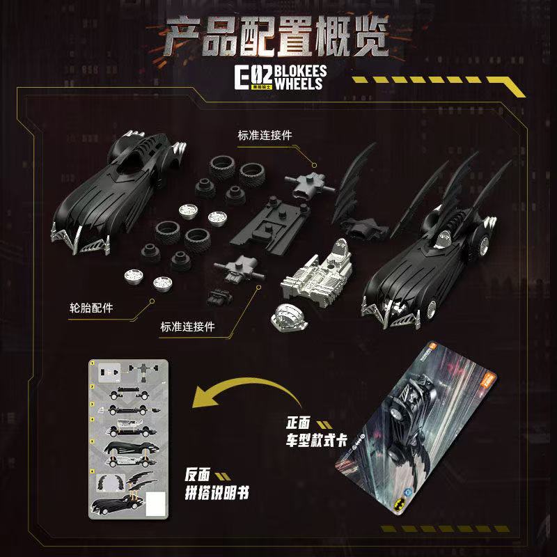บล็อกกี้ส์ แบทโมบิล บลายด์บ็อก - Model Kit Batman บทวิจารณ์และราคา