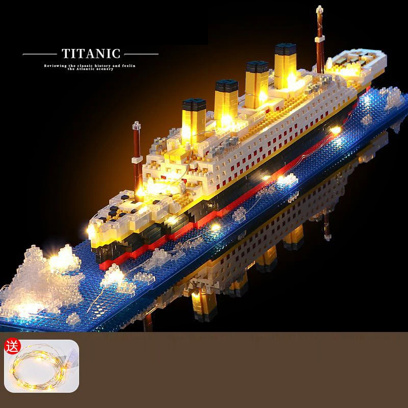 DIY Titanic Creative Luxury Ic - Model Kit Titanic บทวิจารณ์และราคา