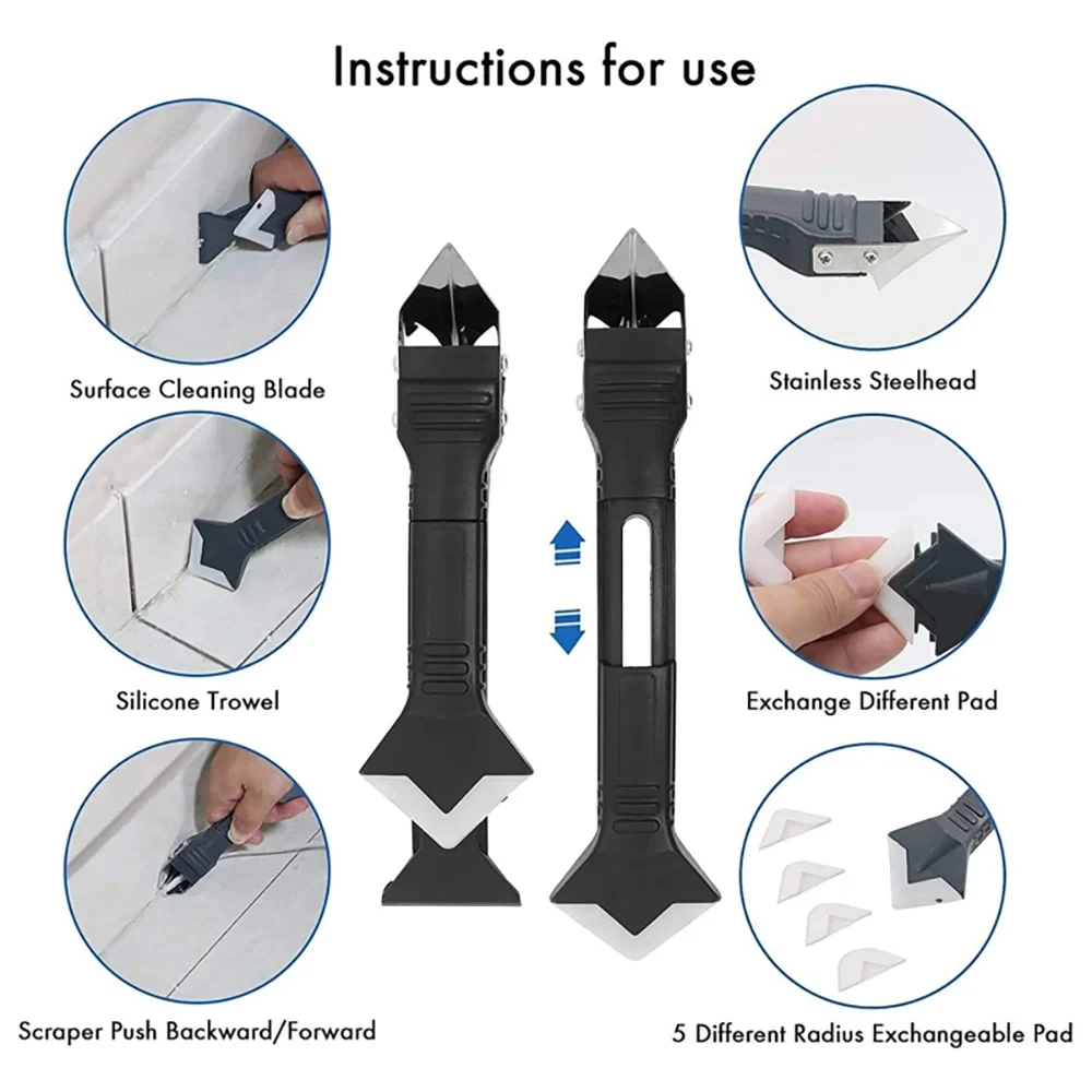 ชุดเครื่องมือทาสีและยาแนว 5-in - Model Kit Paint Remover บทวิจารณ์และราคา