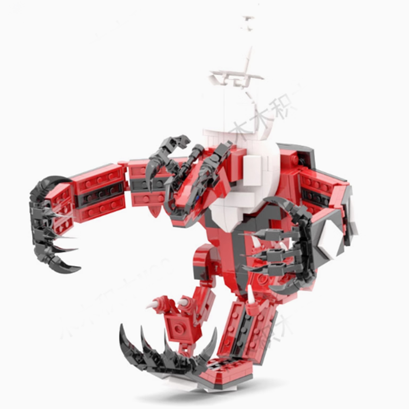 MOC อะนิเมะอาคารบล็อกรุ่น Yvel - Model Kit Yveltal บทวิจารณ์และราคา