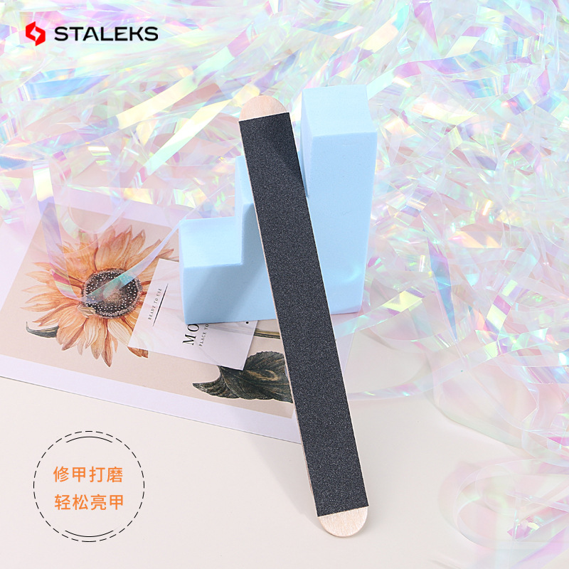 Staleks ไม้ Stick Board เล็บแถ - Sanding Stick Set บทวิจารณ์และราคา