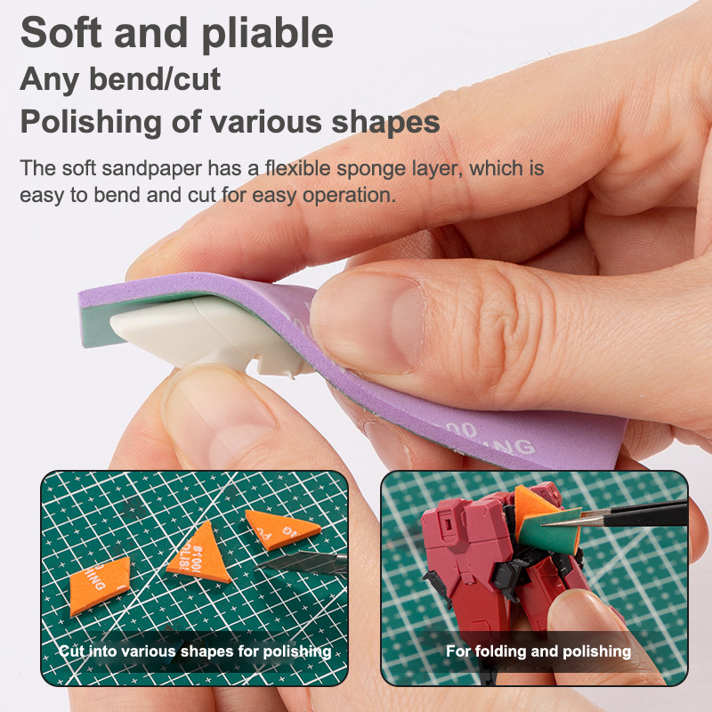 9 ชิ้น/เซ็ต 400~1200 แท่งขัดแบ - Sanding Stick Set บทวิจารณ์และราคา