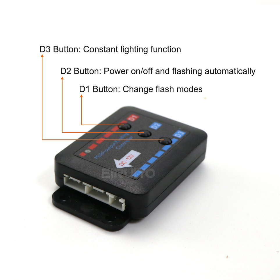 ไฟสโตรบ LED สำหรับรถยนต์ 4x3 L - Model Kit Led บทวิจารณ์และราคา